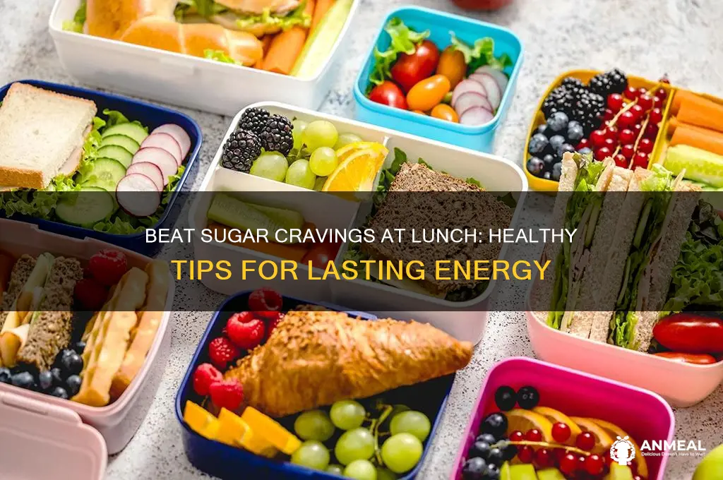 how stop sugar cravings lunch