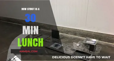 Strict 30-Minute Lunch Breaks: Balancing Productivity and Employee Well-Being