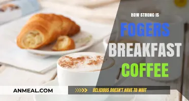 Fogers Breakfast Coffee: A Strong Brew for Morning Kickstart