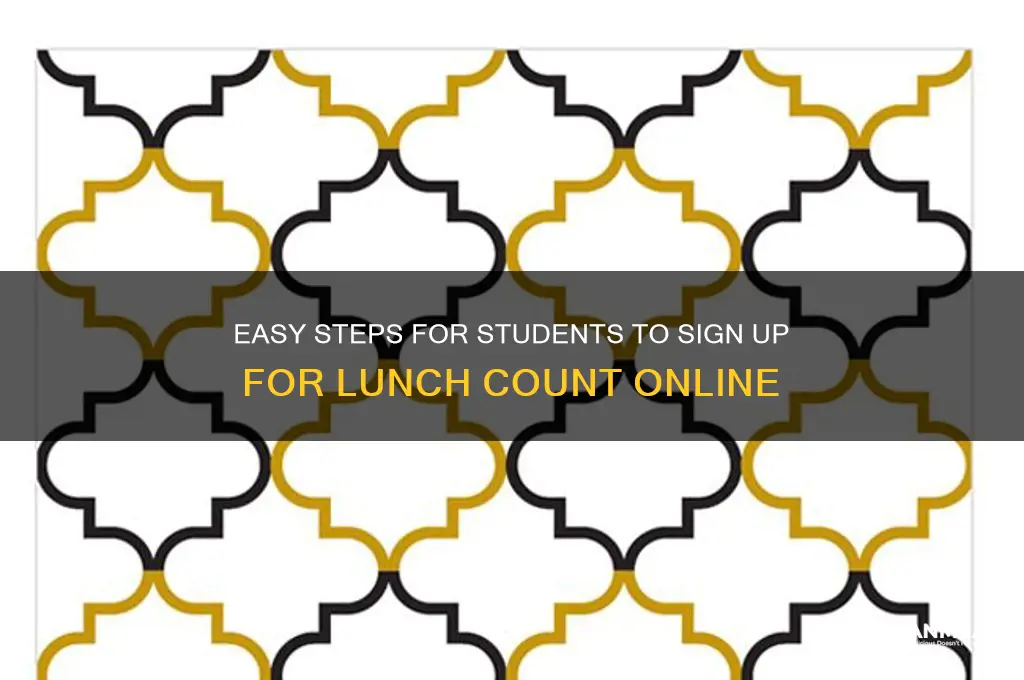 how students sign up for lunch count on computer