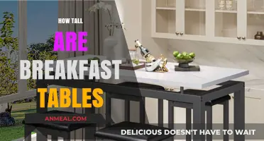 Ideal Breakfast Table Heights: A Guide to Perfect Dining Comfort