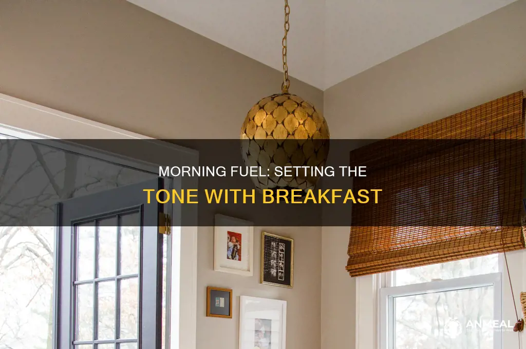 how the first breakfast have to be in the morning