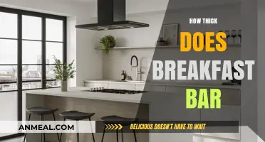 Choosing the Perfect Breakfast Bar Thickness for Your Kitchen Design