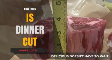 Understanding the Perfect Thickness for a Delicious Dinner Cut Steak