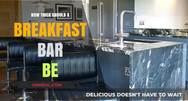 Choosing the Right Thickness for Your Breakfast Bar