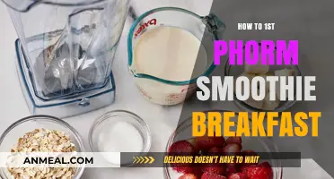 A Healthy Morning Blend: 1st Phorm Smoothie Breakfast