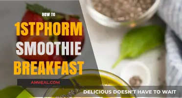 Kickstart Your Day: Delicious 1st Phorm Smoothie Breakfast Recipes