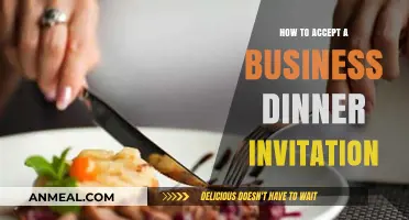 Mastering Business Etiquette: How to Accept a Dinner Invitation Gracefully