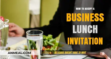 Mastering Business Etiquette: How to Accept a Lunch Invitation Gracefully