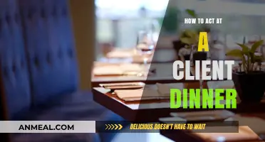 Mastering Client Dinner Etiquette: Tips for Professional Success and Engagement