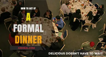 Mastering Formal Dinner Etiquette: A Guide to Graceful Dining