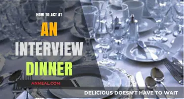 Mastering Interview Dinner Etiquette: Tips for Professional Success