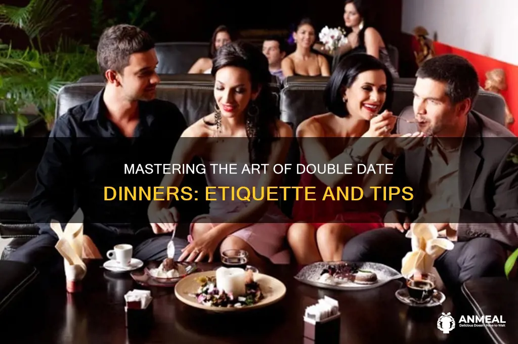 how to act at dinner double date