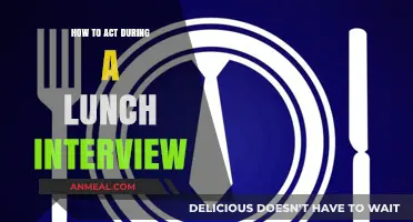 Mastering the Lunch Interview: Etiquette, Conversation, and Professionalism Tips