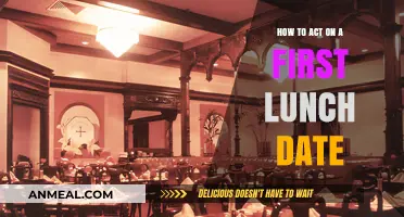 Mastering First Lunch Dates: Tips for Confident and Charming Behavior