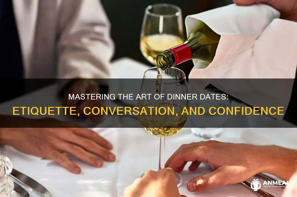 how to act on dinner date