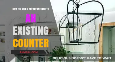 Breakfast Bar: Transform Your Counter with These Easy Steps