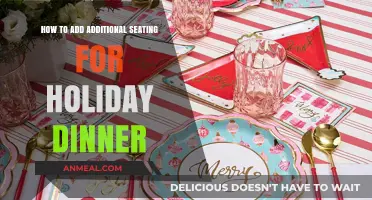 Creative Holiday Dinner Seating Solutions for Larger Gatherings