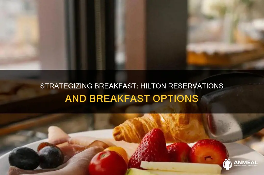 how to add breakfast in reserving hilton