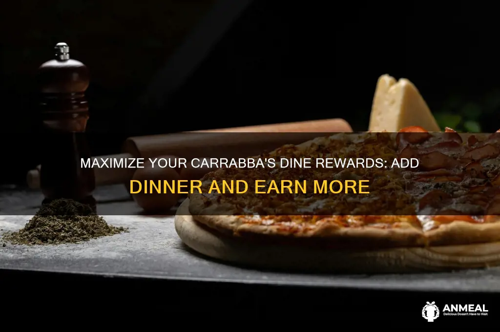 how to add dinner to carrabba