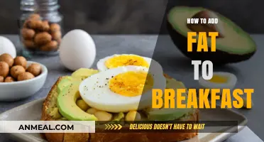 Boost Breakfast with Healthy Fats