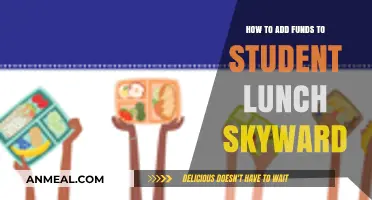 Easy Steps to Add Funds to Your Student's Skyward Lunch Account