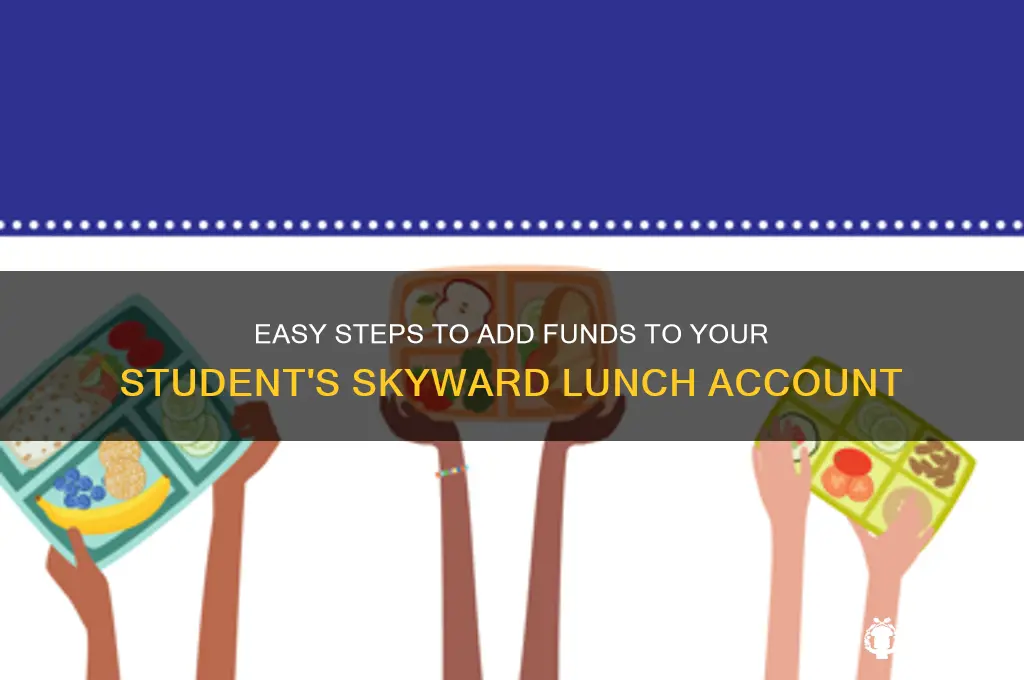 how to add funds to student lunch skyward