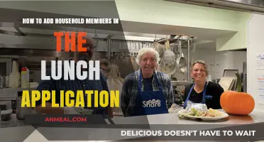 Adding Household Members to Your Lunch Application: A Step-by-Step Guide