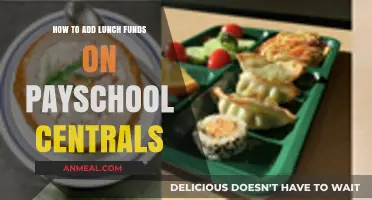 Quick Guide: Adding Lunch Funds on PaySchool Central
