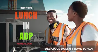 Quick Guide: Adding Lunch Breaks in ADP Workforce Now