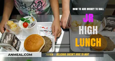 Simplify School Lunch Payments: Adding Money to Ball Jr High Lunch