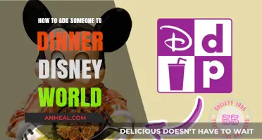 Adding Guests to Your Disney World Dinner Reservation: A Simple Guide