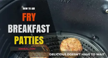 Air-Fry Your Breakfast Patties to Perfection