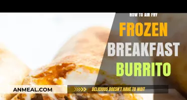 Air-Fry Your Frozen Breakfast Burrito to Perfection