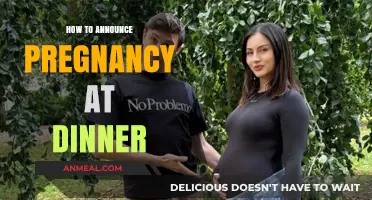 Creative Ways to Share Your Pregnancy News at the Dinner Table