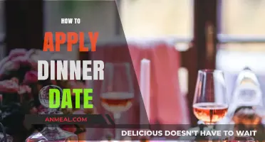 Mastering the Art of Applying for a Romantic Dinner Date