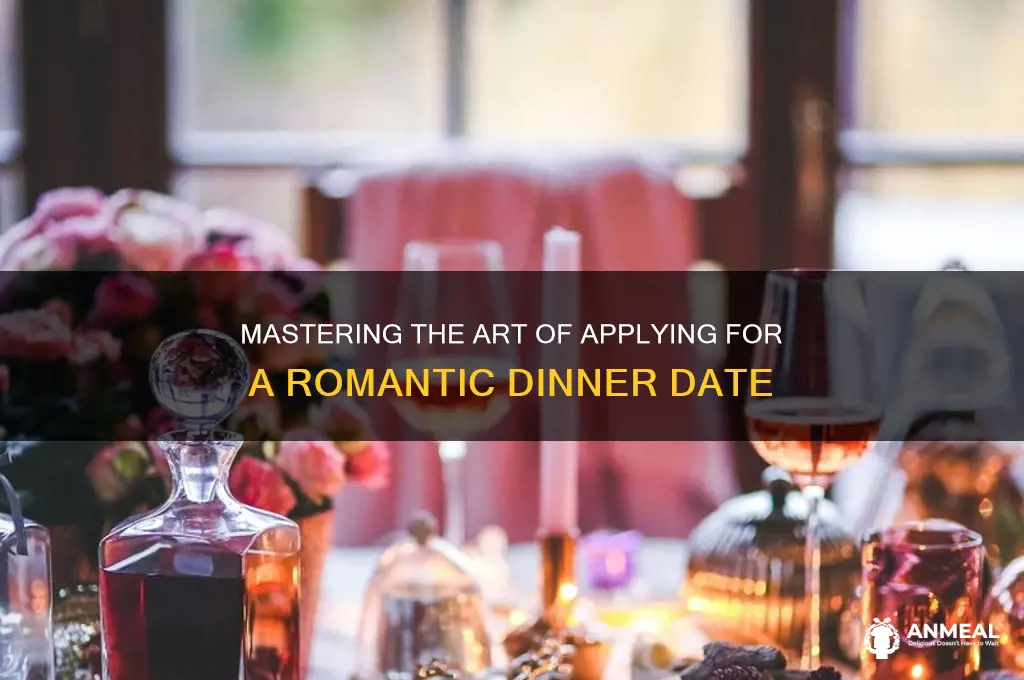 how to apply dinner date
