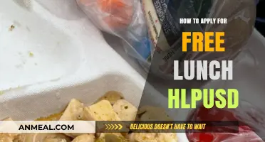 Step-by-Step Guide to Applying for Free Lunch in HLPUSD