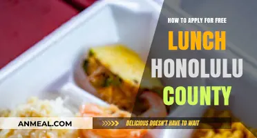 Honolulu County Free Lunch Application Guide: Steps to Apply
