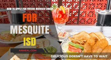 Mesquite ISD Free or Reduced Lunch Application Guide: Step-by-Step Process