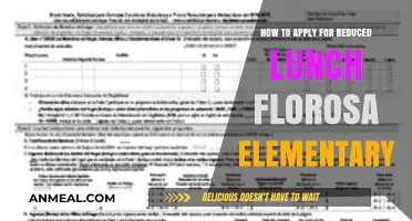 Apply for Reduced Lunch at Florosa Elementary: A Step-by-Step Guide