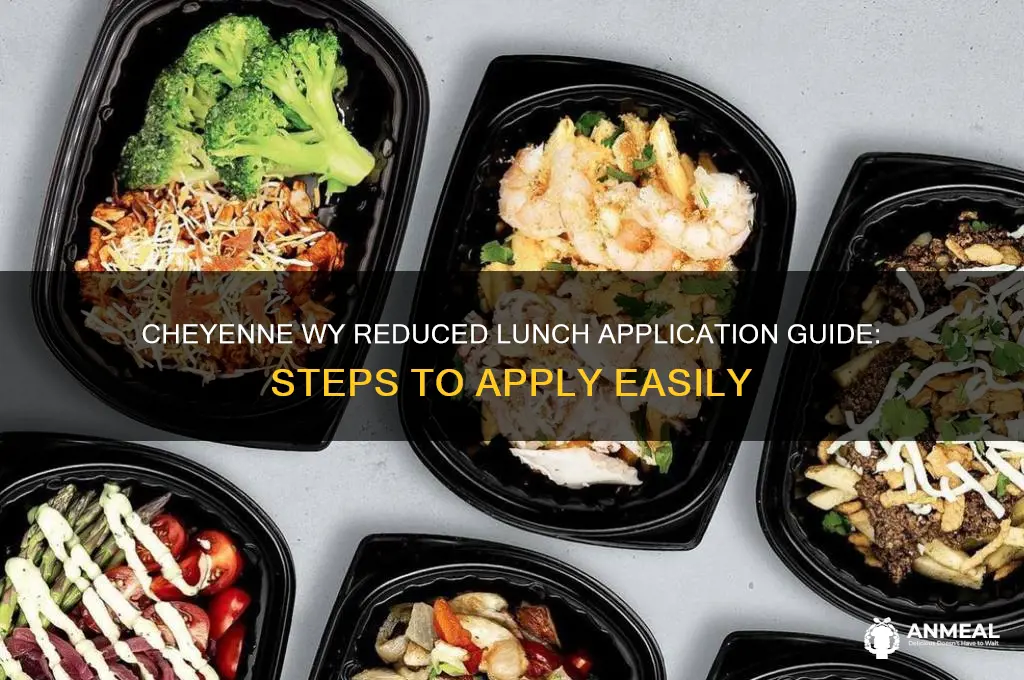 how to apply for reduced lunch in cheyenne wy