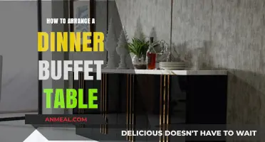 Elegant Buffet Setup: Tips for Arranging a Stunning Dinner Table
