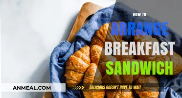 Master the Art of Arranging the Perfect Breakfast Sandwich