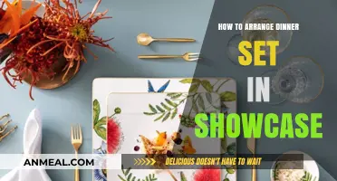 Elegant Showcase Styling: Arranging Your Dinner Set for Maximum Impact