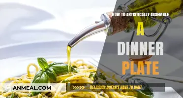 Artful Plate Presentation: Mastering the Craft of Dinner Plate Assembly