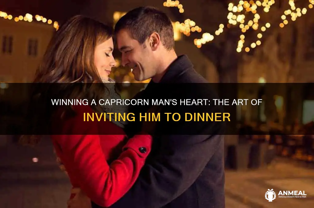 how to ask a cappy man out for dinner