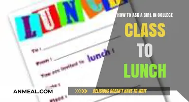 Casual Lunch Invite: A Guide to Asking Your College Classmate Out