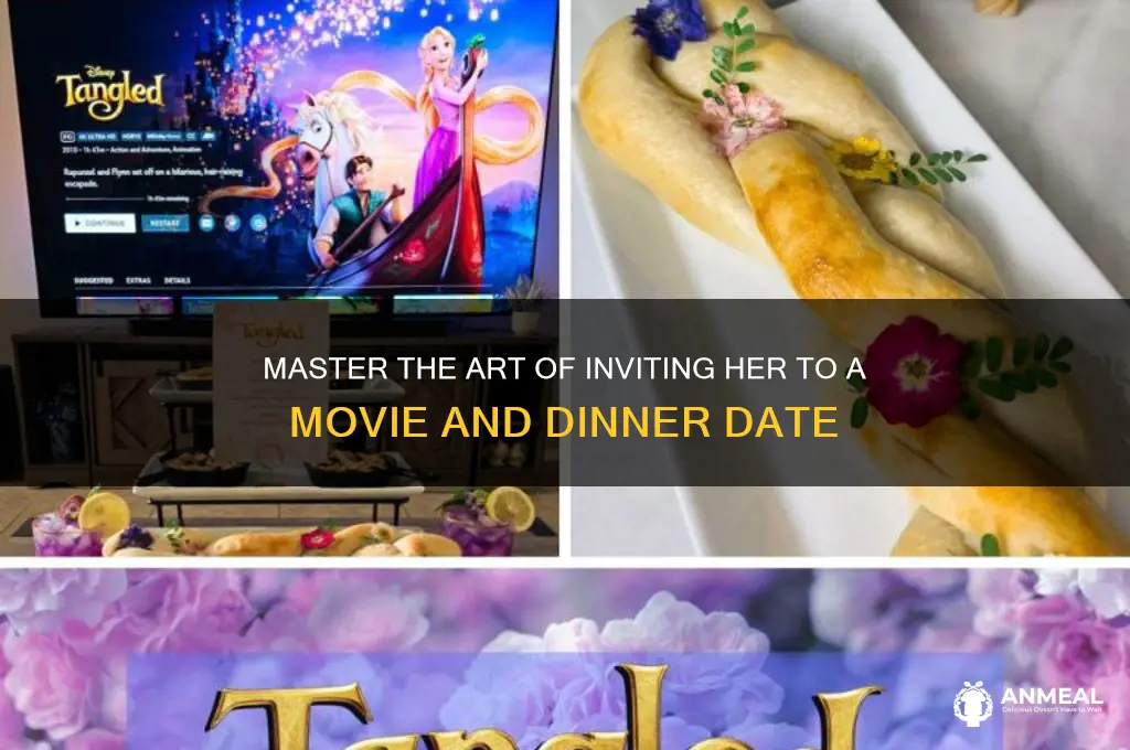 how to ask a girl out for movie and dinner