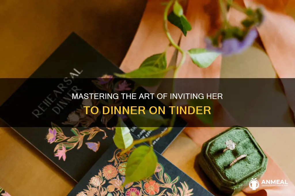 how to ask a girl to dinner on tinder